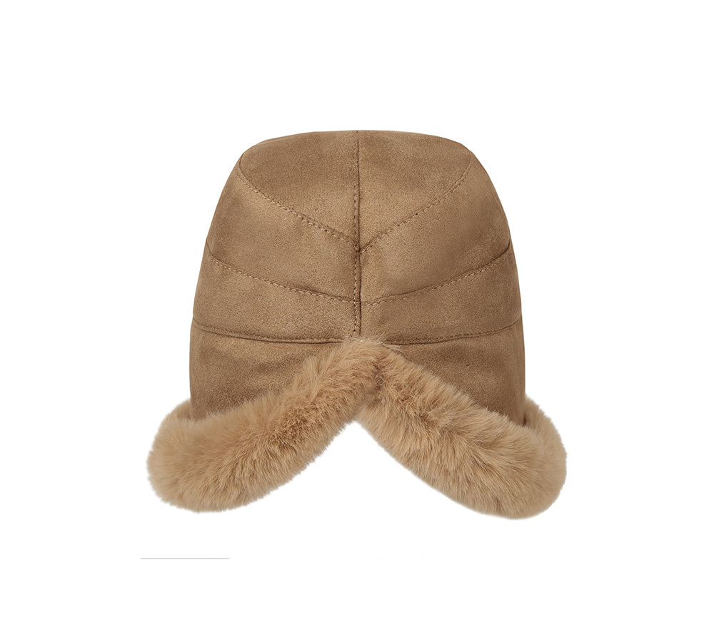 EVERAU® Suede Fluffy Warm Bucket Hat