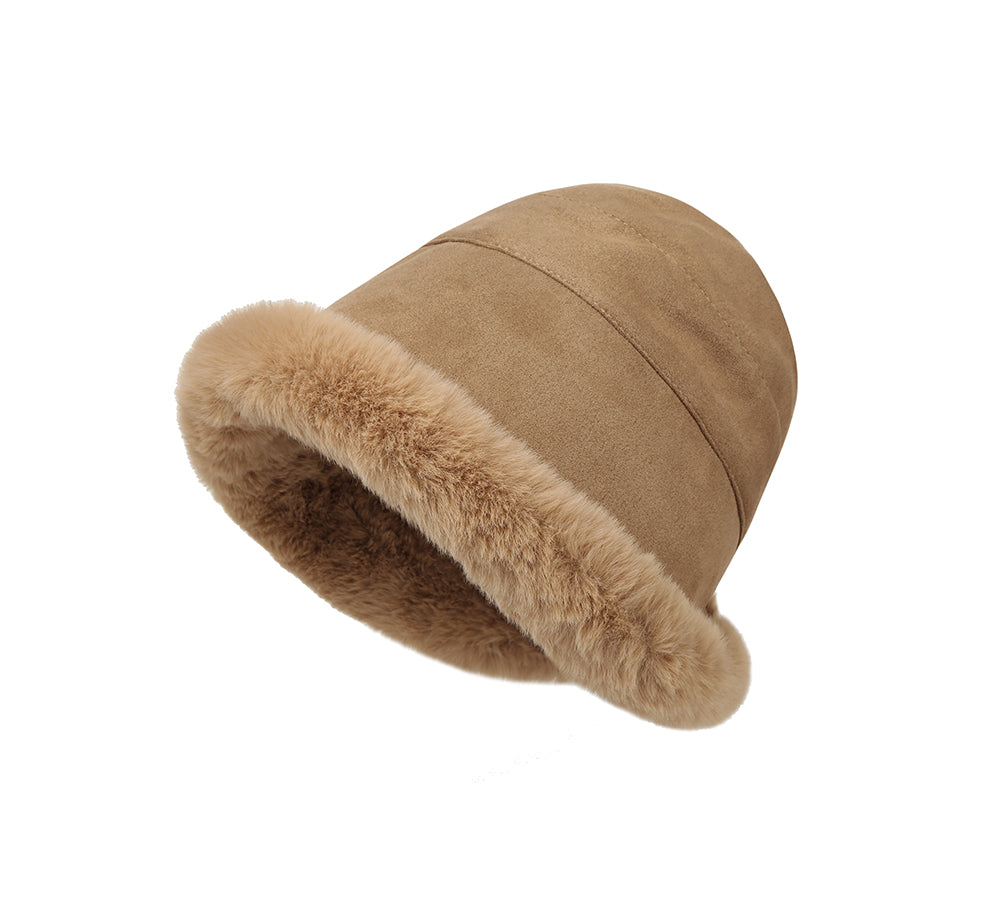 EVERAU® Suede Fluffy Warm Bucket Hat