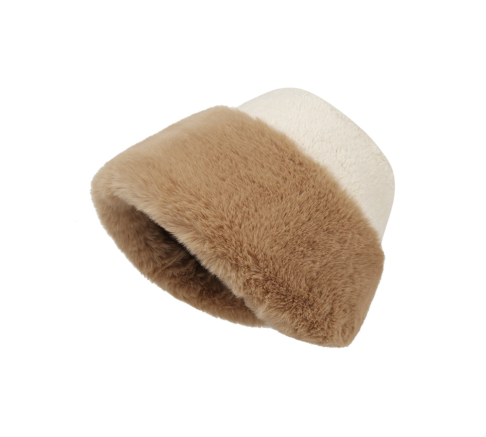 EVERAU® Suede Fluffy Warm Bucket Hat