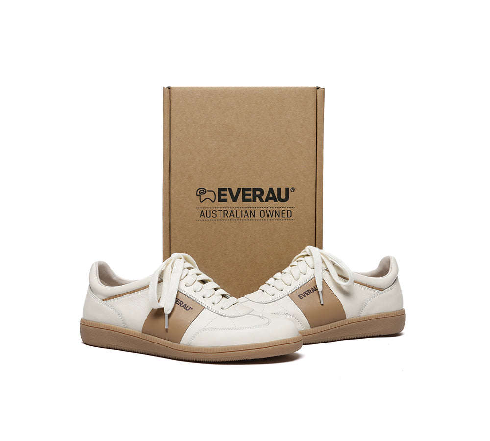 EVERAU® Women Leather Casual Sneakers Edie