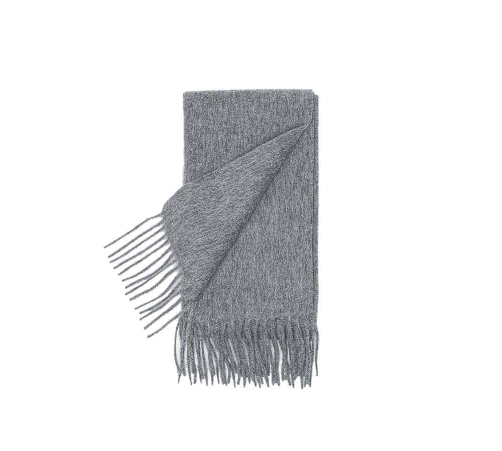 EVERAU® 100% Wool Plain Scarf Eva