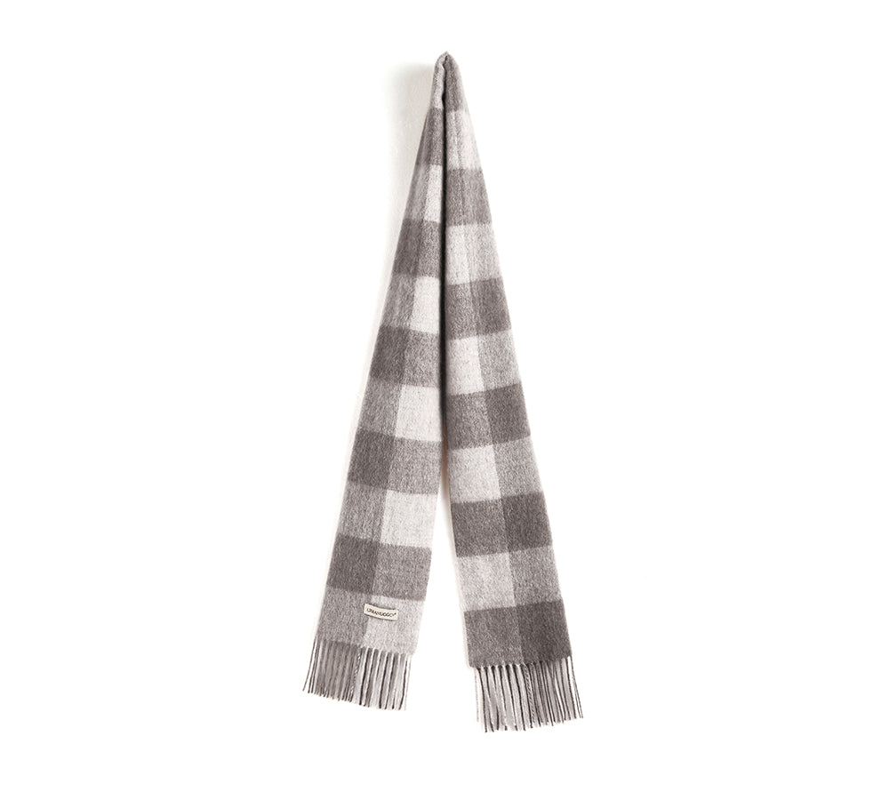 Urban UGG® 100% Wool Check Scarf Zoe