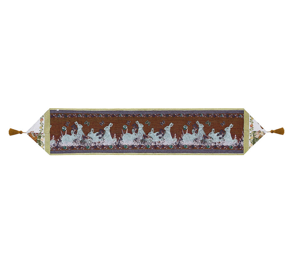 Accessories - Bunny Table Runner With Tassels