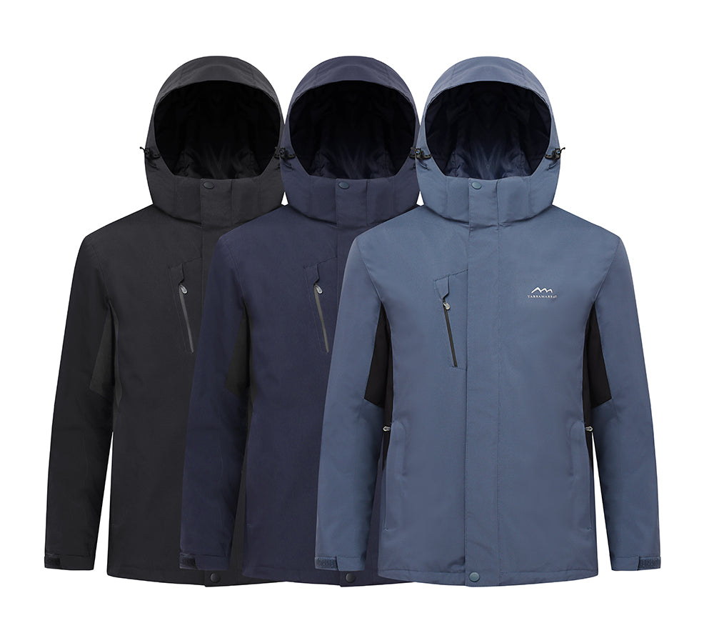 Apparel - 3 In 1 Water-Resistant Jacket Men Elliot
