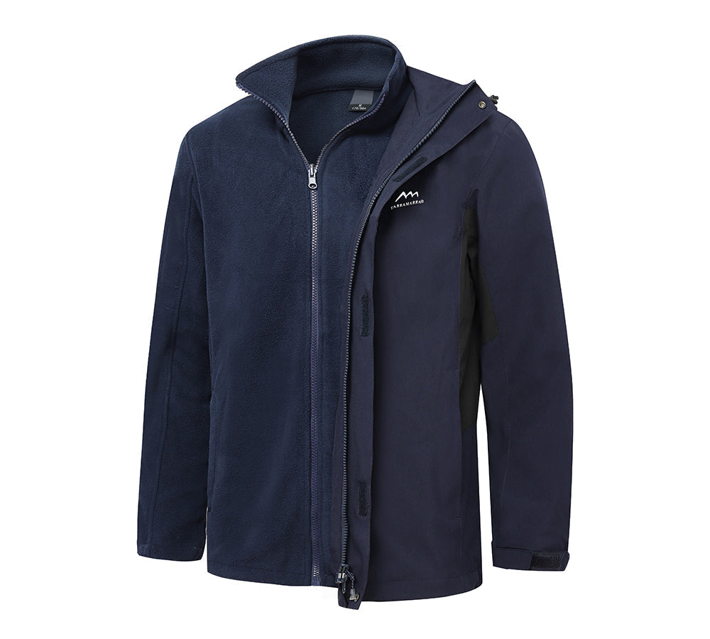 Apparel - 3 In 1 Water-Resistant Jacket Men Elliot