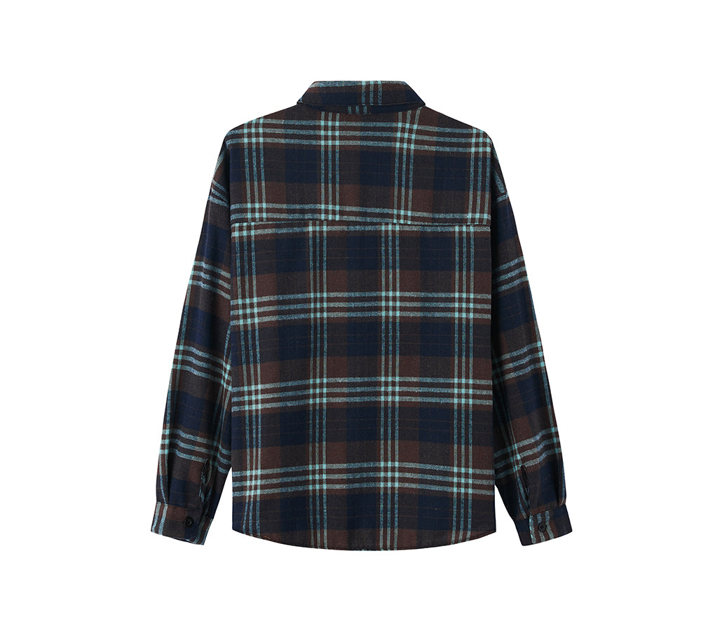 Apparel - Check Flannel Shirt Women Brianna