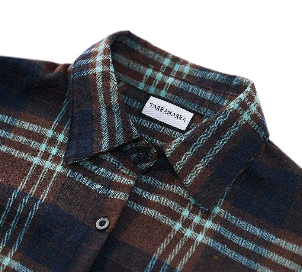 Apparel - Check Flannel Shirt Women Brianna