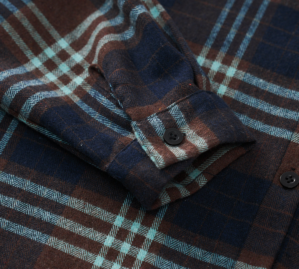 Apparel - Check Flannel Shirt Women Brianna