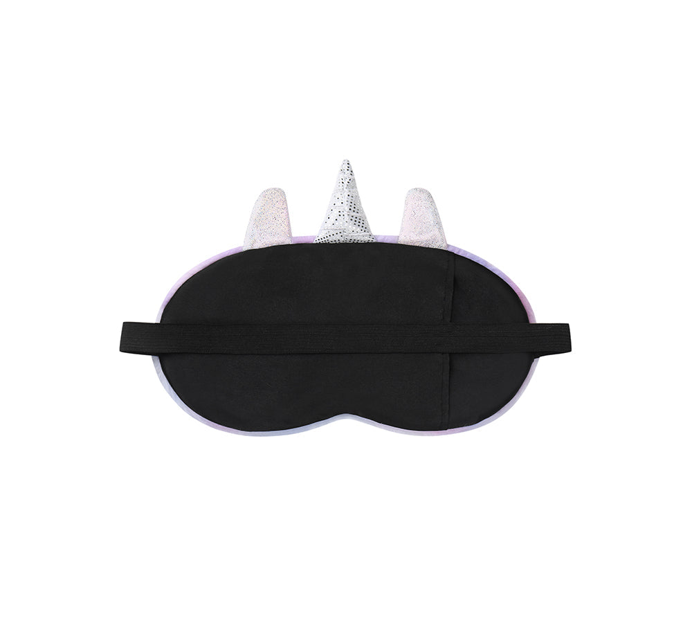 TARRAMARRA® Faux Fur Ultra Plush Unicorn Eye Mask