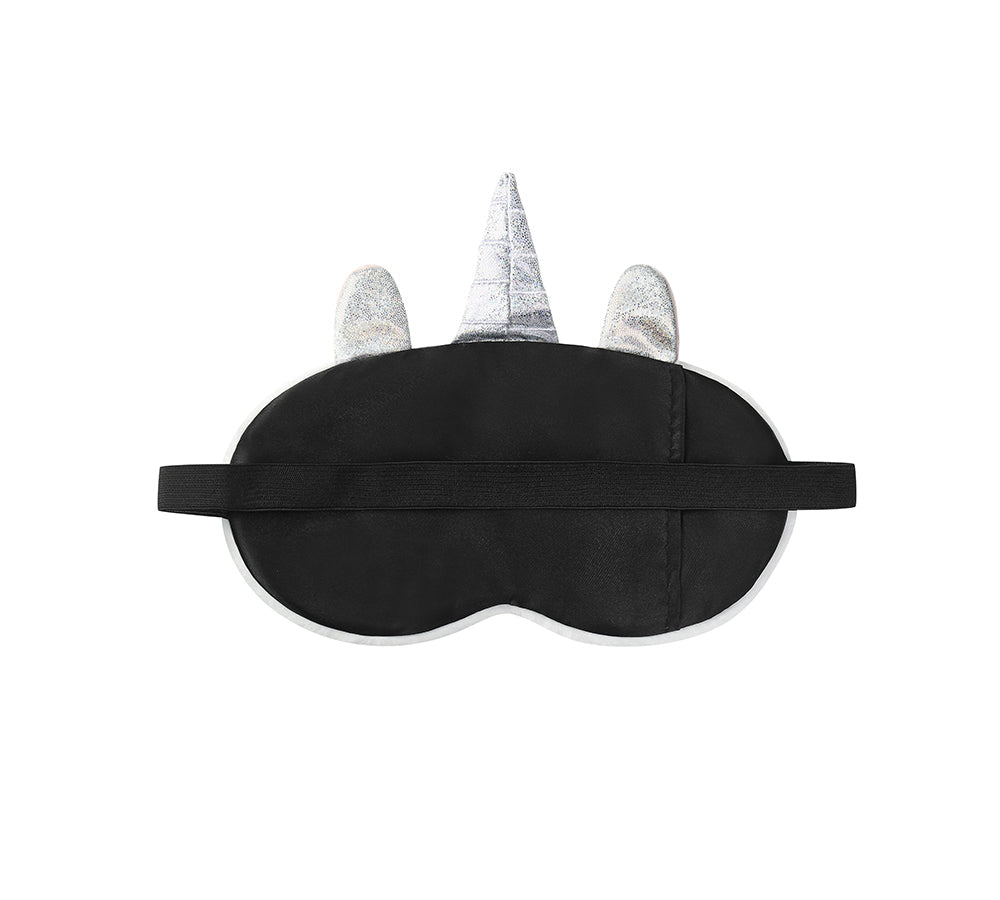 TARRAMARRA® Faux Fur Ultra Plush Unicorn Eye Mask