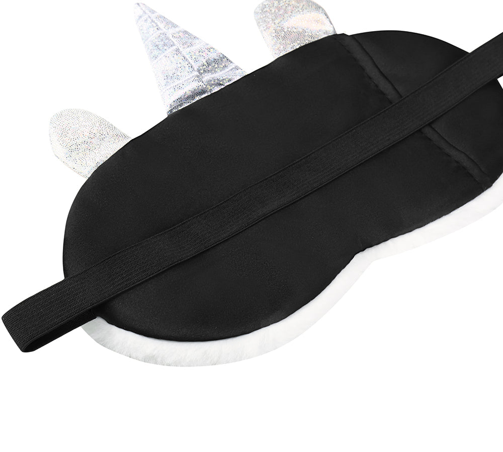 TARRAMARRA® Faux Fur Ultra Plush Unicorn Eye Mask