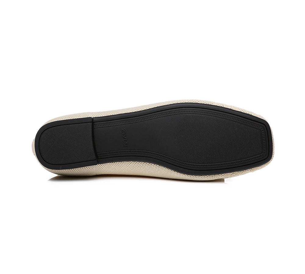 EVERAU® Flats With Bow Women Yolanda