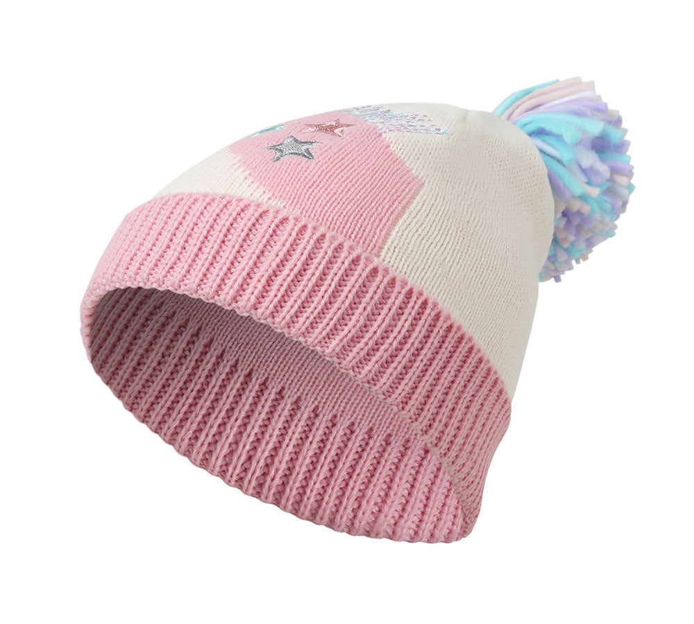 Hats - Kids Knit Unicorn Beanie & Gloves Set