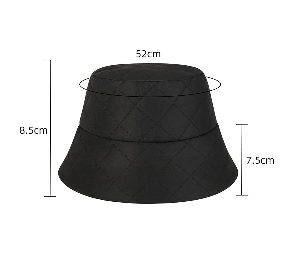Hats - Warm Black Bucket Hat