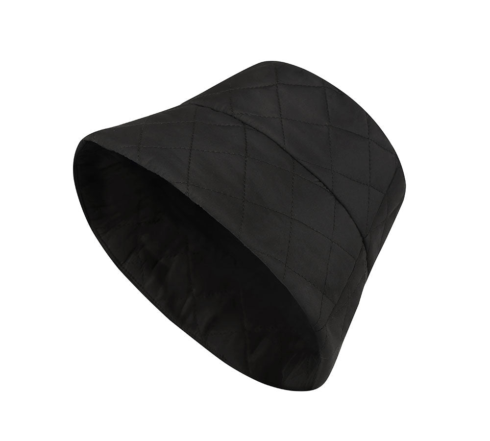 Hats - Warm Black Bucket Hat