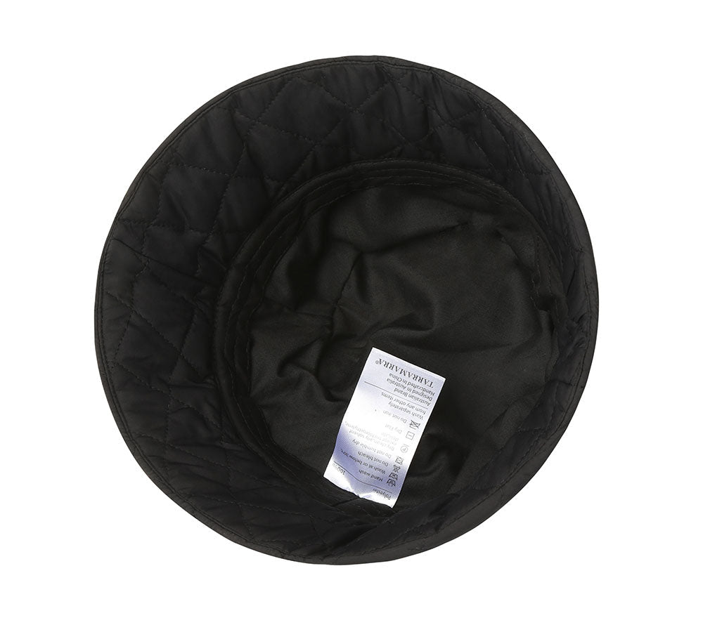 Hats - Warm Black Bucket Hat