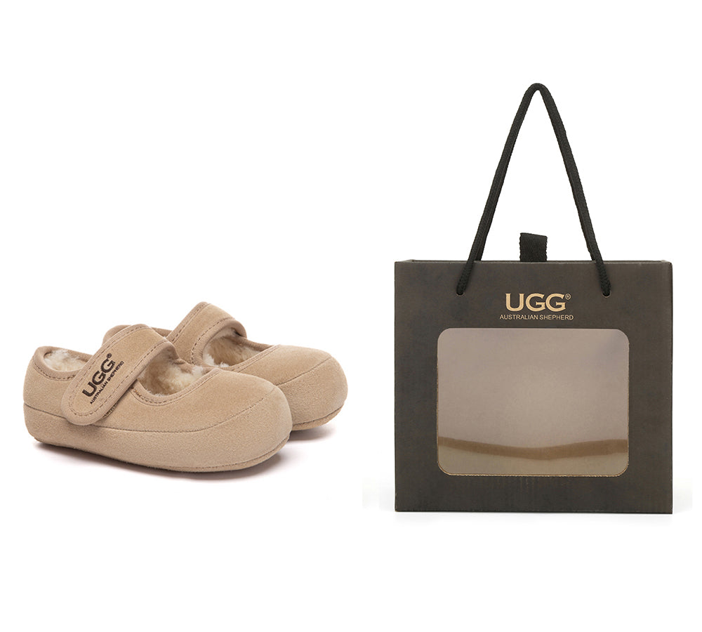 AUSTRALIAN SHEPHERD® UGG Slippers Toddler Mary Jane Gift Set Millie UGG AUSTRALIAN SHEPHERD
