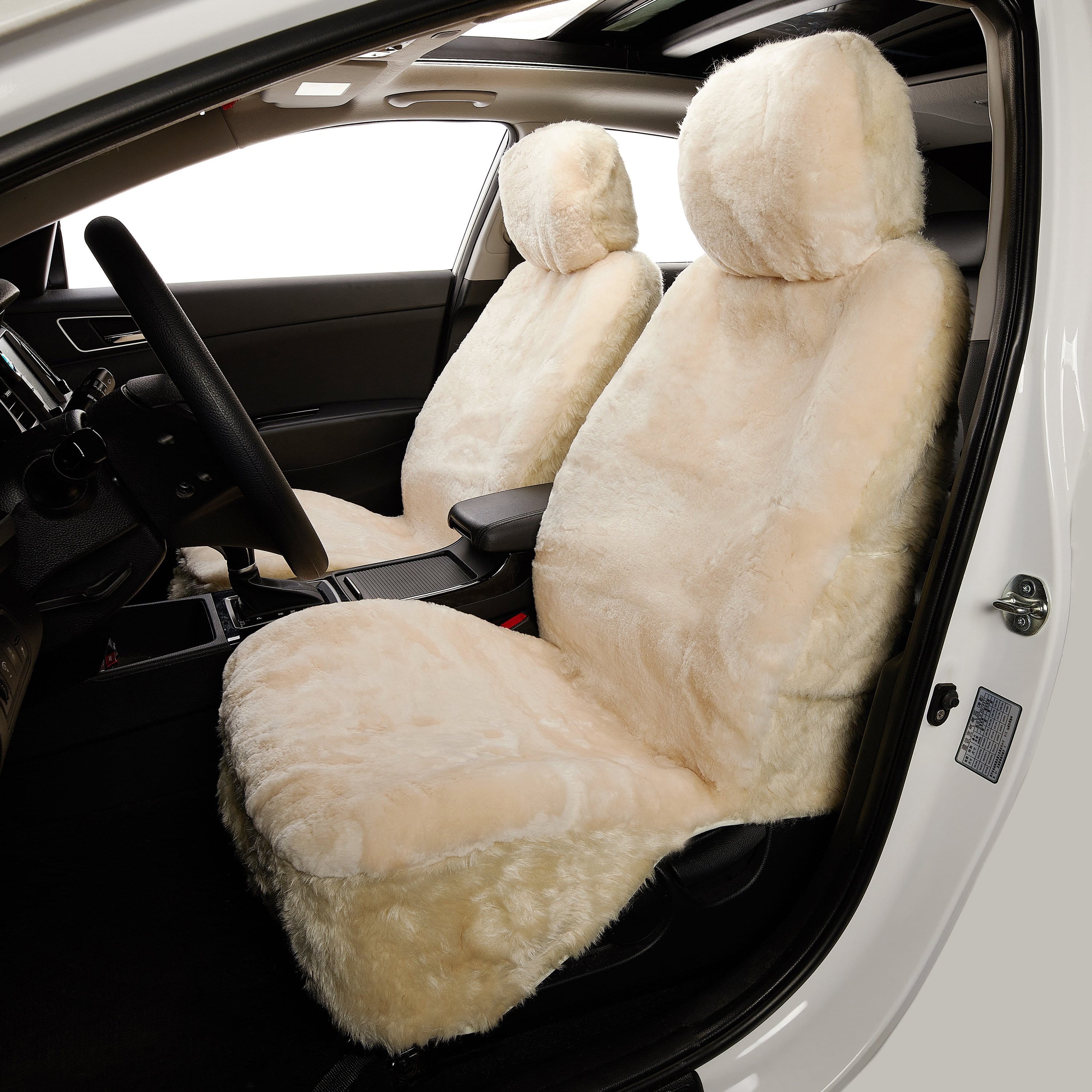 TARRAMARRA® Sheepskin Car Seat Covers Tarramara Twin Pack