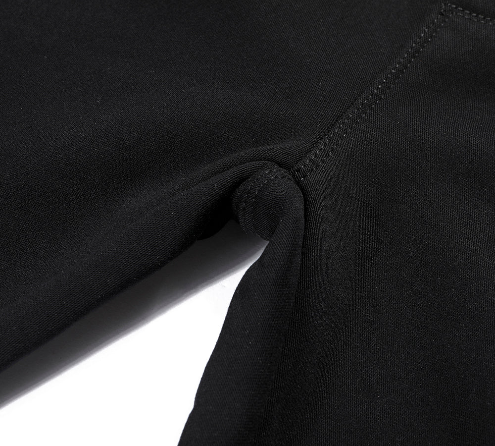 Leggings - TA Women Black Leggings Laney Wool Fleece Lining