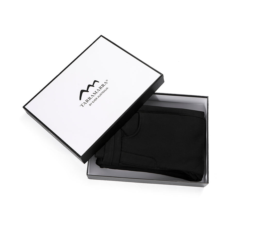 Leggings - TA Women Black Leggings Laney Wool Fleece Lining