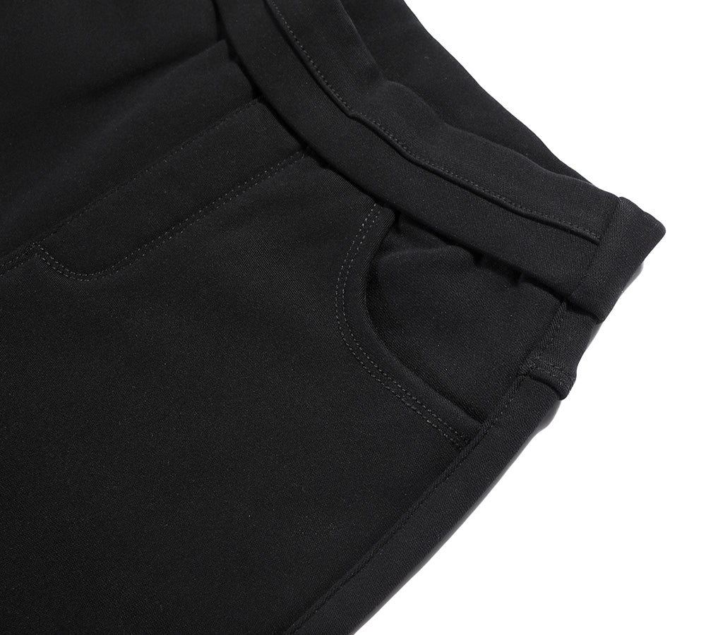 Leggings - TA Women Black Leggings Laney Wool Fleece Lining