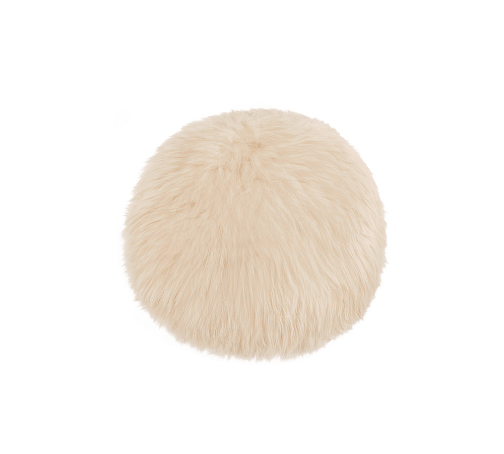 Rugs - Round Wool Seat Cushion 33cm X 33cm