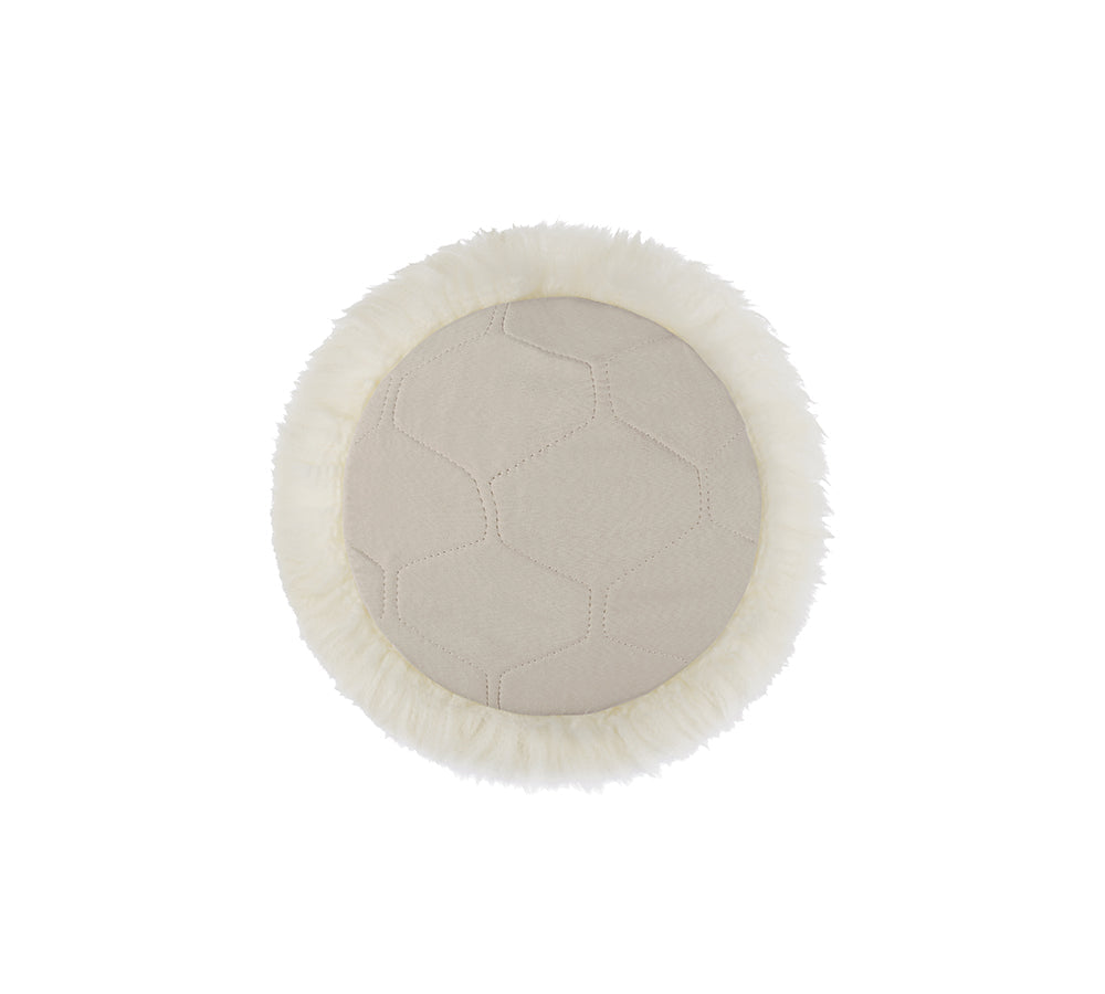 Rugs - Round Wool Seat Cushion 33cm X 33cm