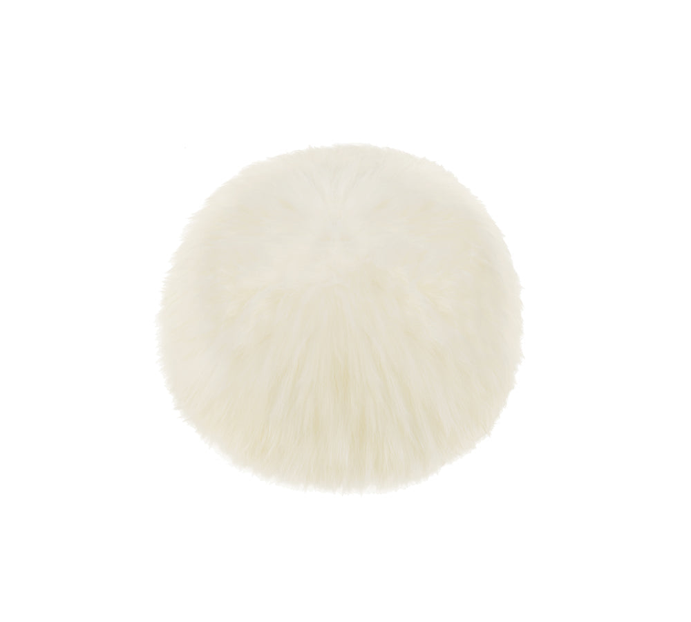 Rugs - Round Wool Seat Cushion 33cm X 33cm