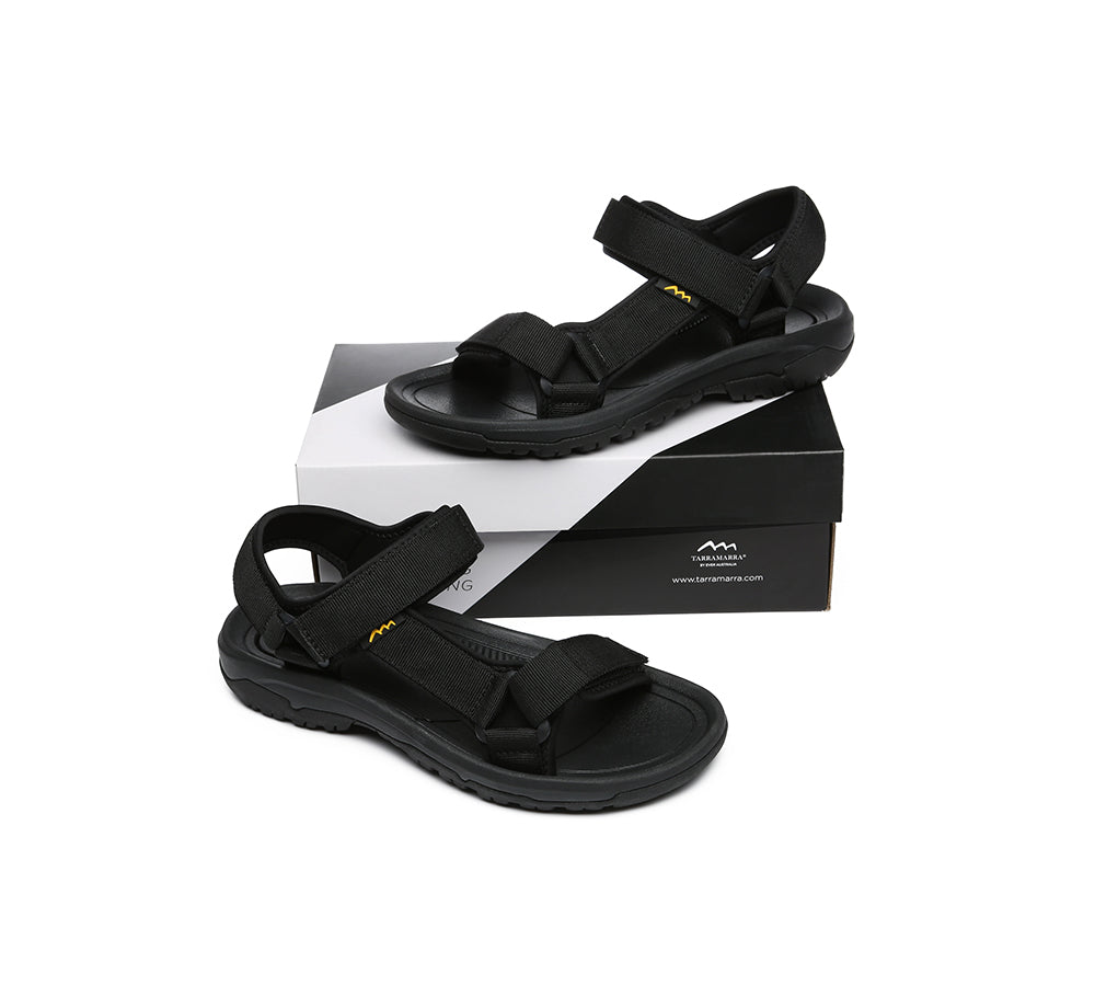 TARRAMARRA® Men Luciano Strap Sandals Black