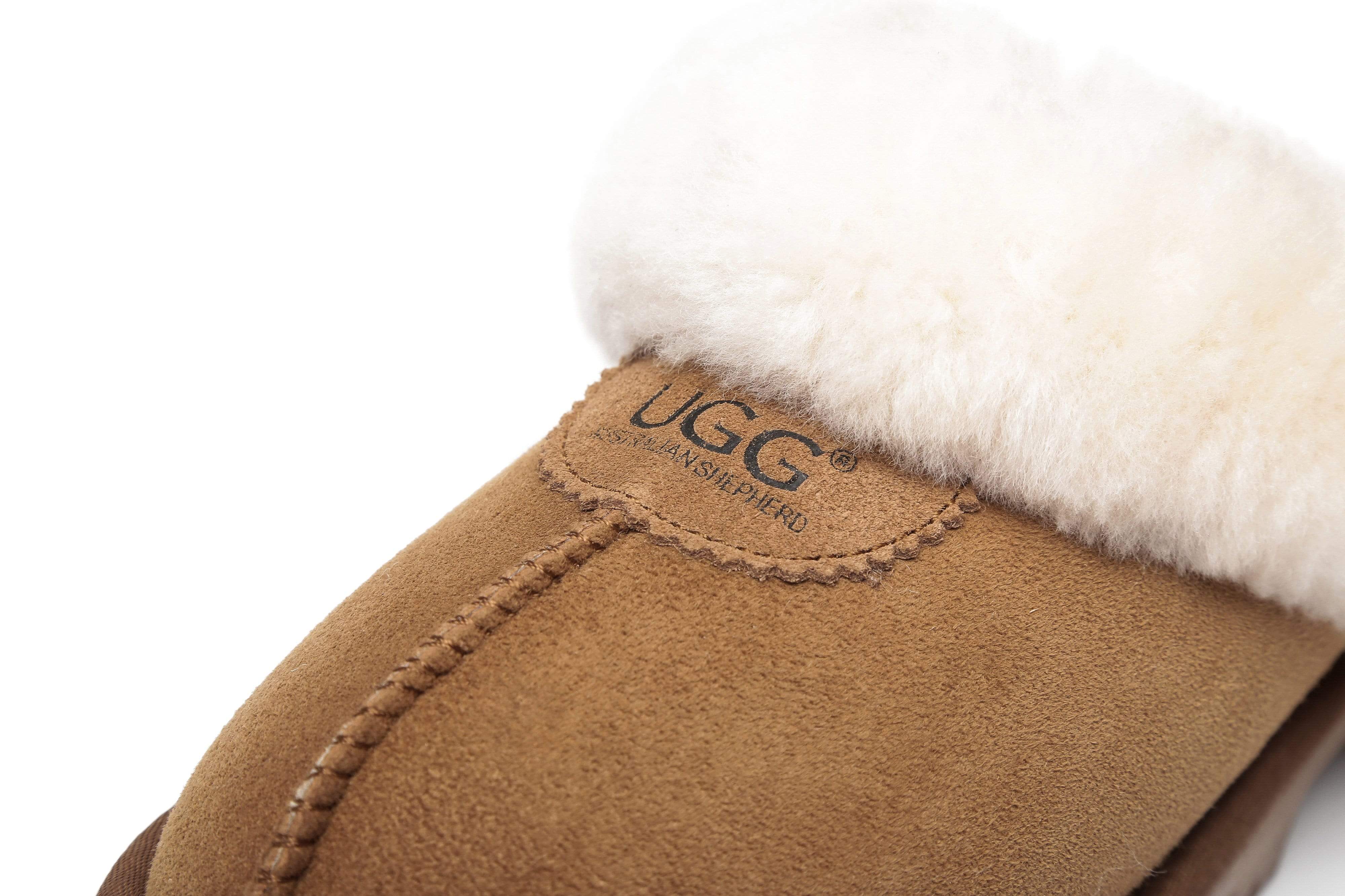 AUSTRALIAN SHEPHERD® UGG Unisex Slippers Waffle Scuff