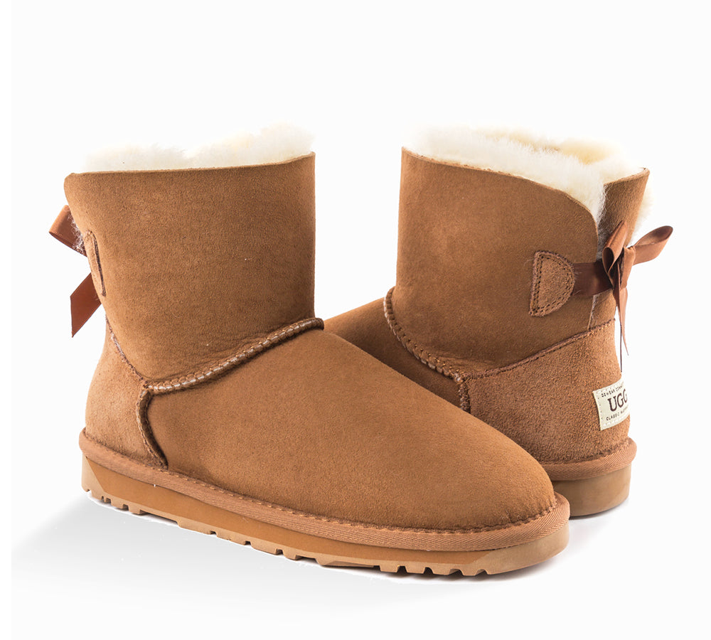 UGG Boots - UGG Classic Mini Single Bailey Bow Women Boots UGG EXPRESS Selected