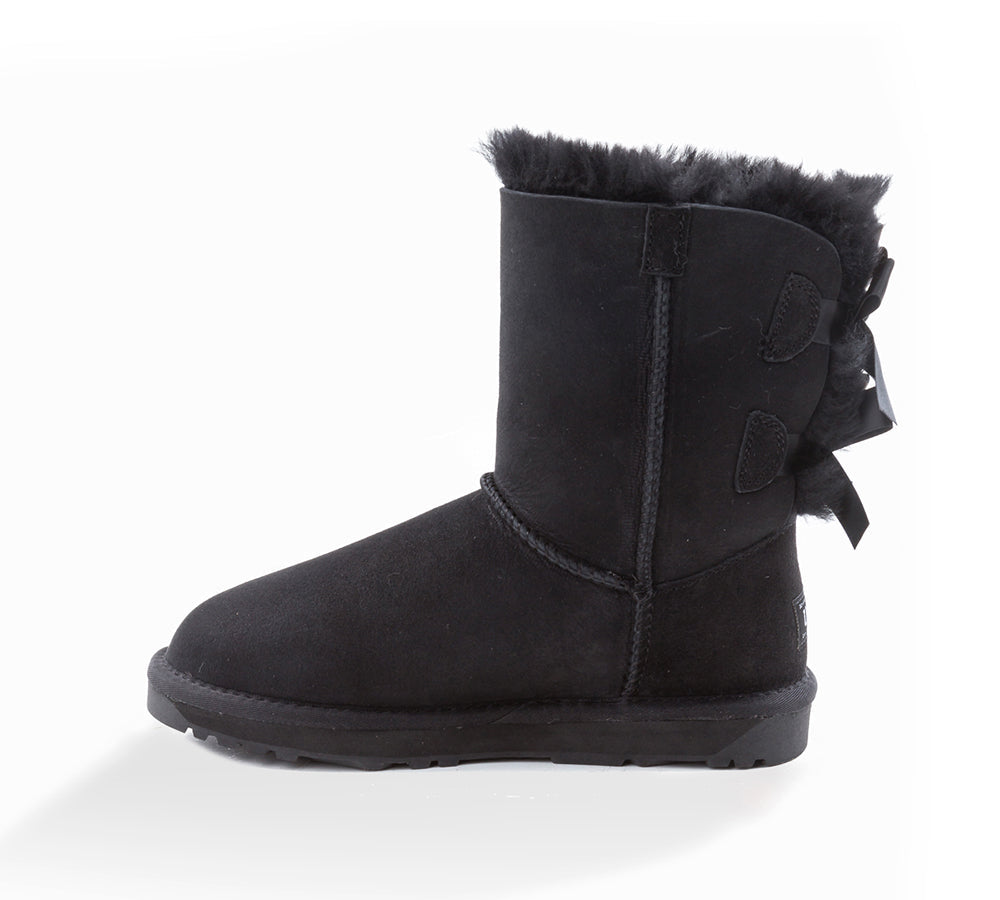 UGG Boots - UGG Classic Short Double Bailey Bow Women Boots UGG EXPRESS Selected