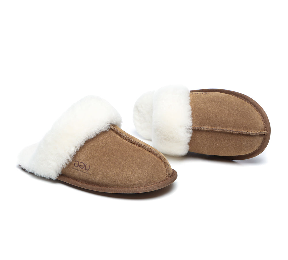 AUSTRALIAN SHEPHERD® Ugg Soft Sole Slippers Unisex Rosa