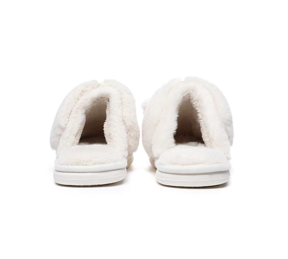 TARRAMARRA® Ultra Plush Bunny Strap Slippers