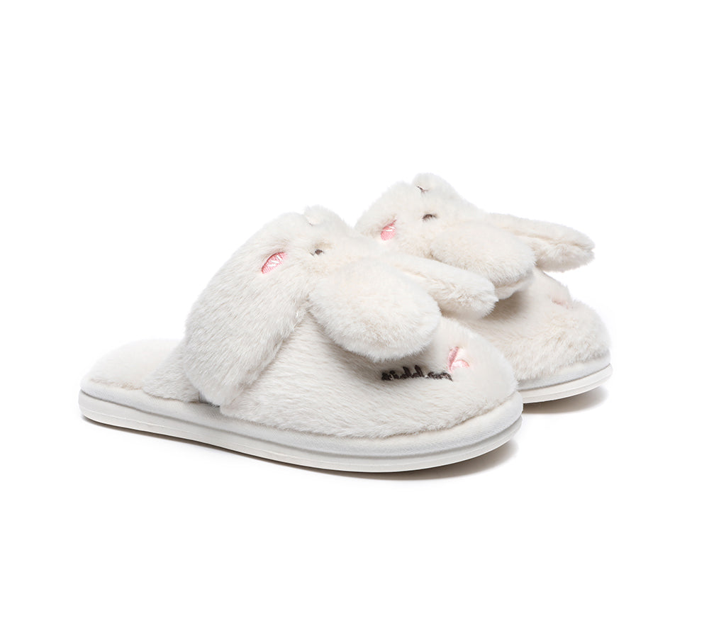 TARRAMARRA® Ultra Plush Bunny Strap Slippers