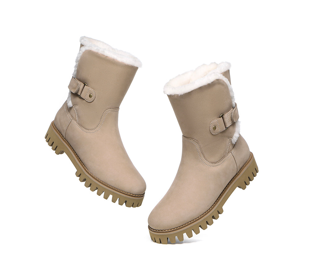 EVERAU® Mid Calf Fashion Boots Tina