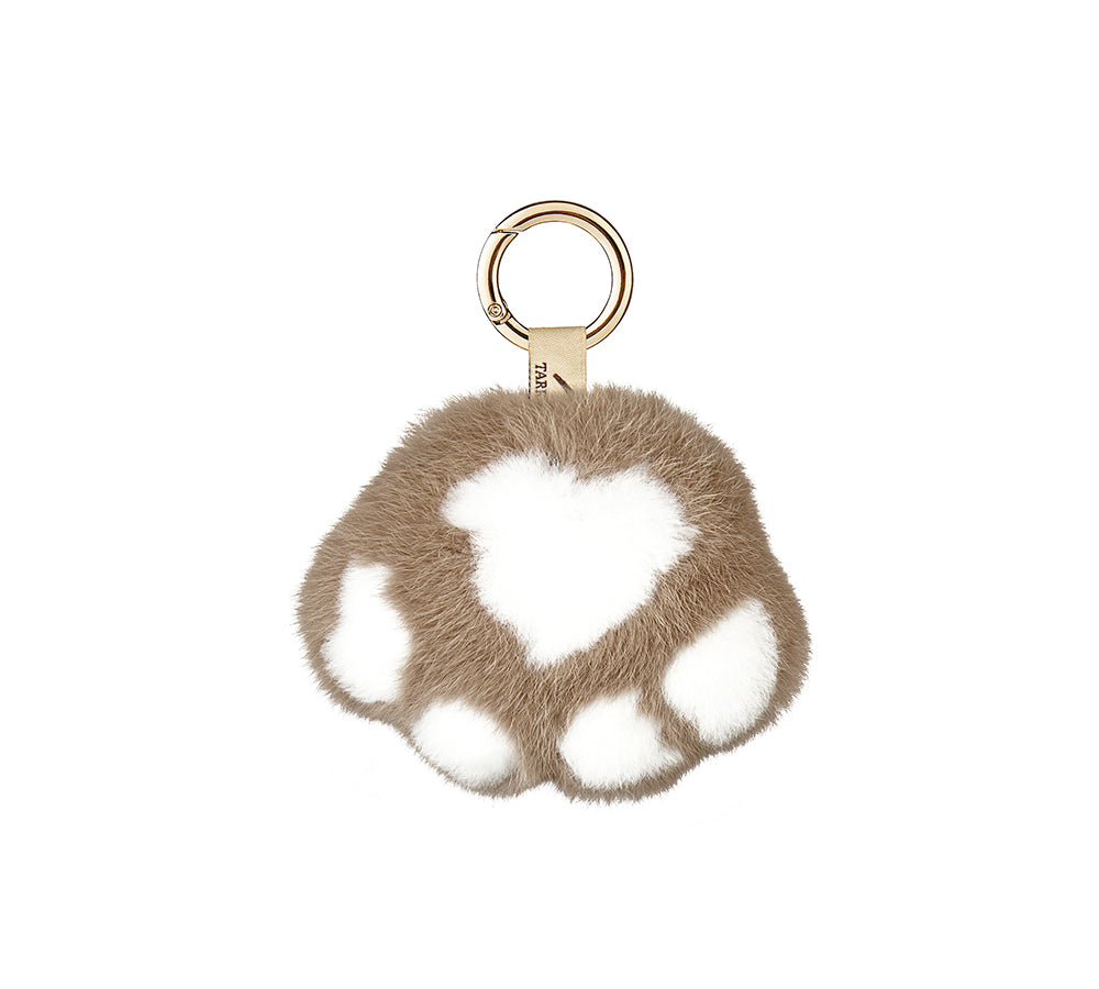 TARRAMARRA® Fluffy Cat Paw Keyring