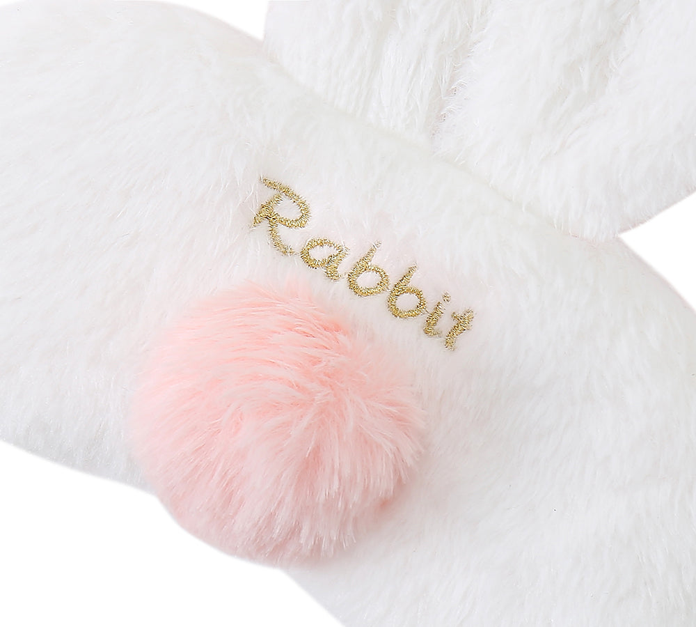 TARRAMARRA® Faux Fur Ultra Plush Rabbit Eye Mask