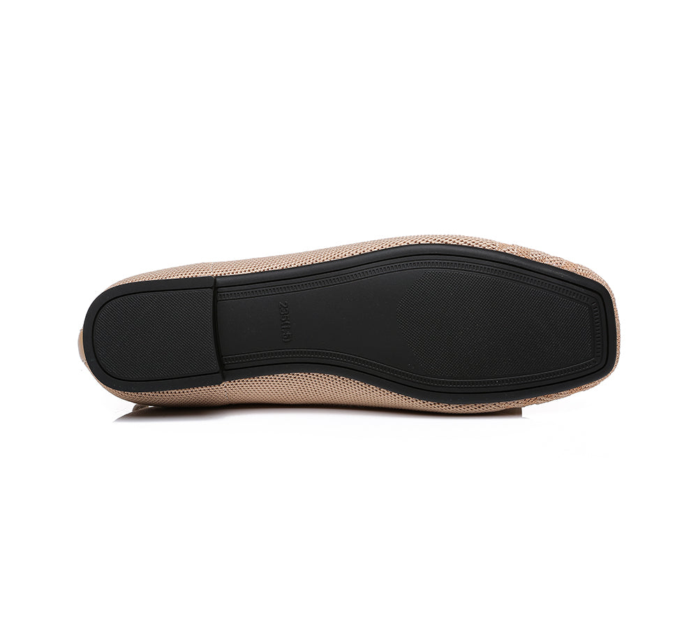 EVERAU® Flats With Bow Women Yolanda