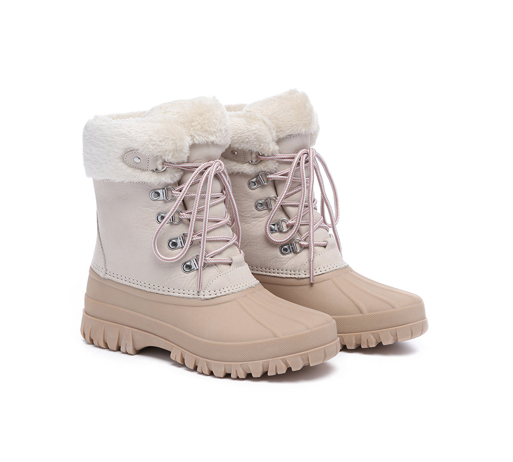 AUSTRALIAN SHEPHERD® Women Chunky Snow Boots Lace-up Natalia