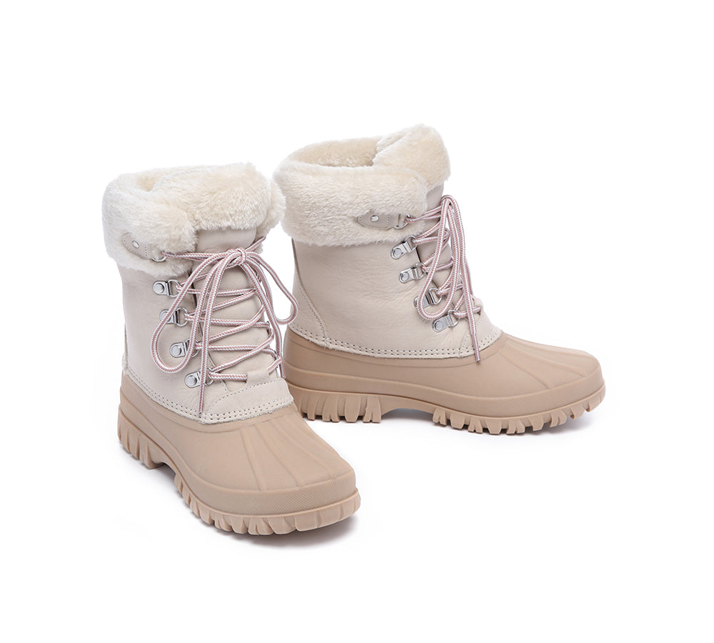 AUSTRALIAN SHEPHERD® Women Chunky Snow Boots Lace-up Natalia