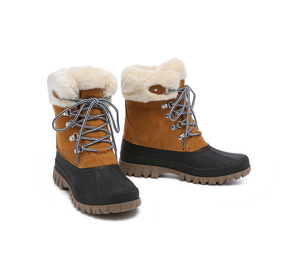 AUSTRALIAN SHEPHERD® Women Chunky Snow Boots Lace-up Natalia