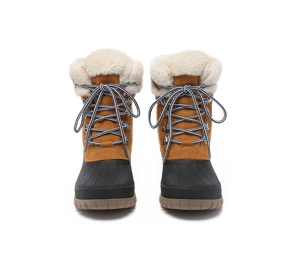 AUSTRALIAN SHEPHERD® Women Chunky Snow Boots Lace-up Natalia