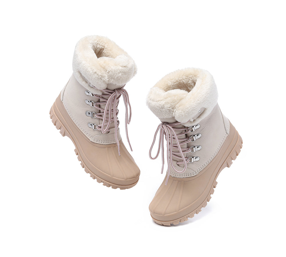 AUSTRALIAN SHEPHERD® Women Chunky Snow Boots Lace-up Natalia