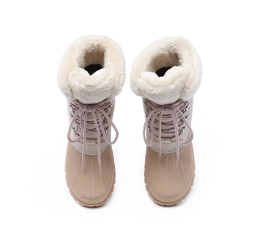 AUSTRALIAN SHEPHERD® Women Chunky Snow Boots Lace-up Natalia