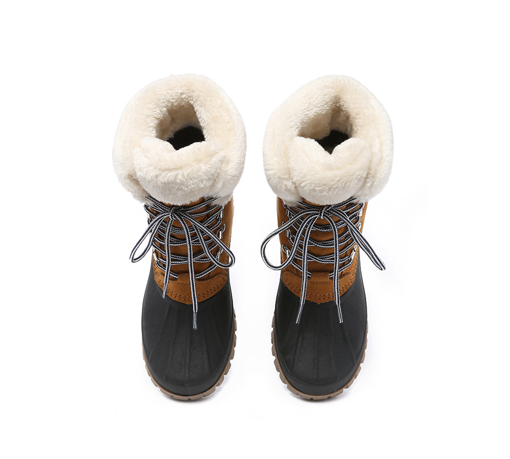 AUSTRALIAN SHEPHERD® Women Chunky Snow Boots Lace-up Natalia