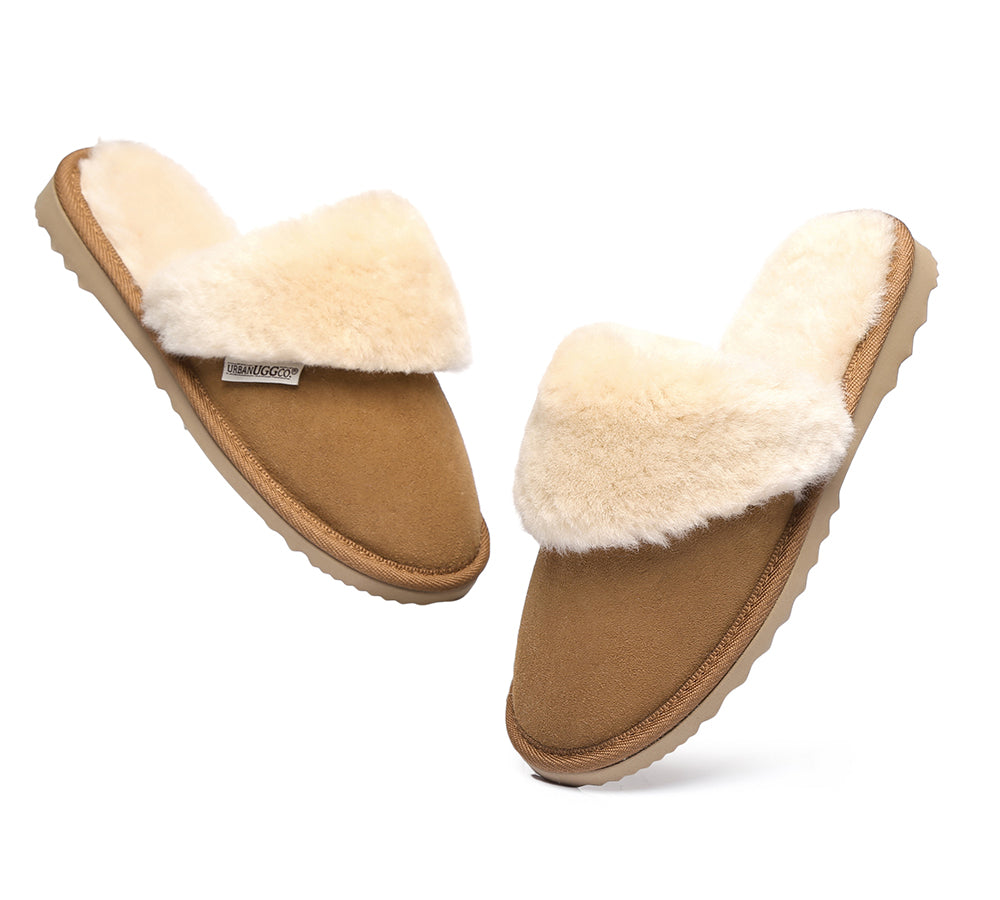 Urban UGG® Australian Made Sheepskin Collar Scuff Unisex