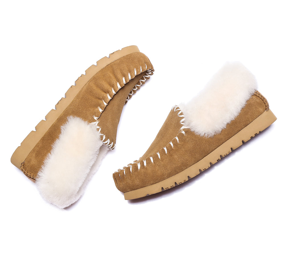 AUSTRALIAN SHEPHERD® Mens Popo Moccasins Big Size