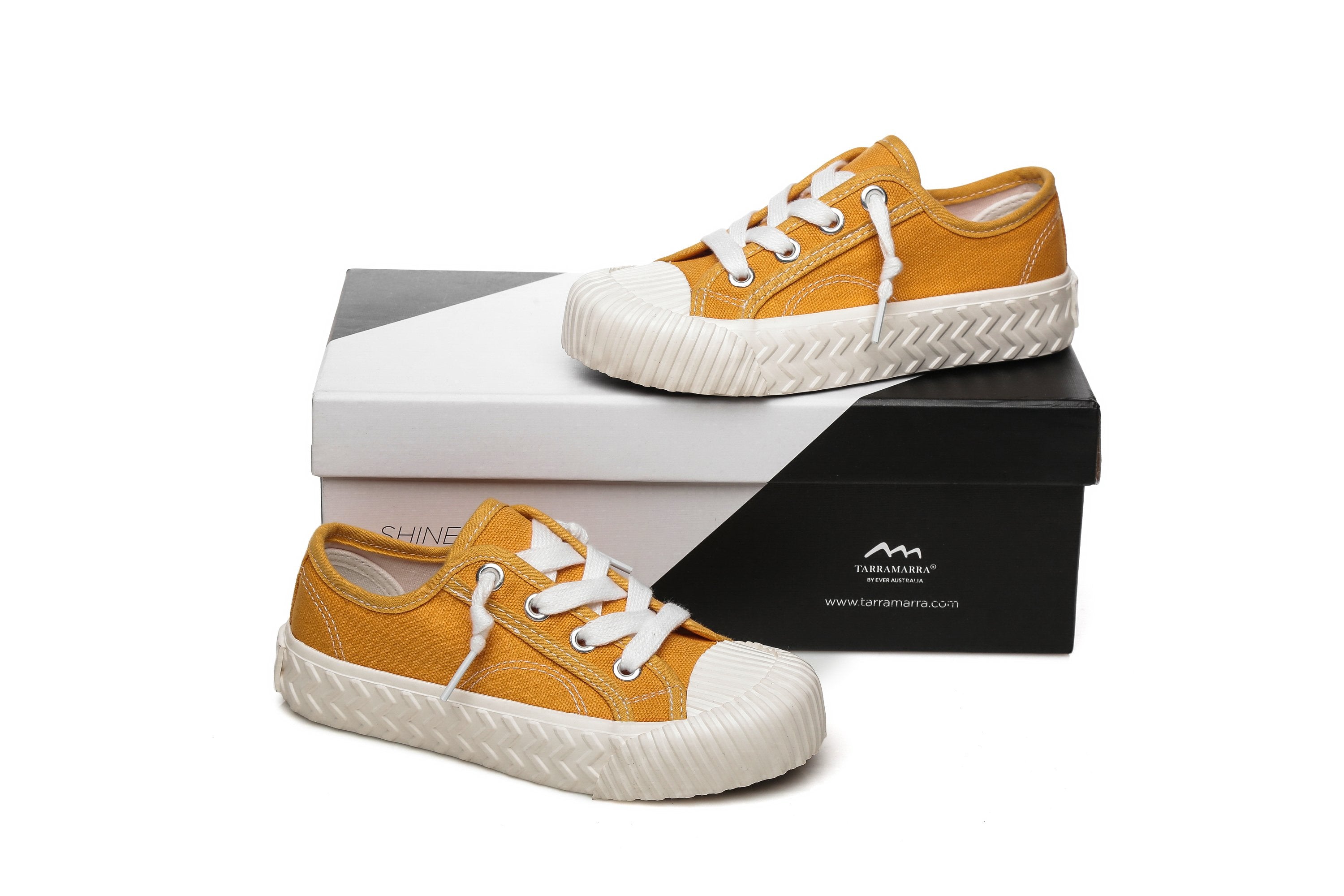 TARRAMARRA® Kids Cracker Plus Canvas Sneakers