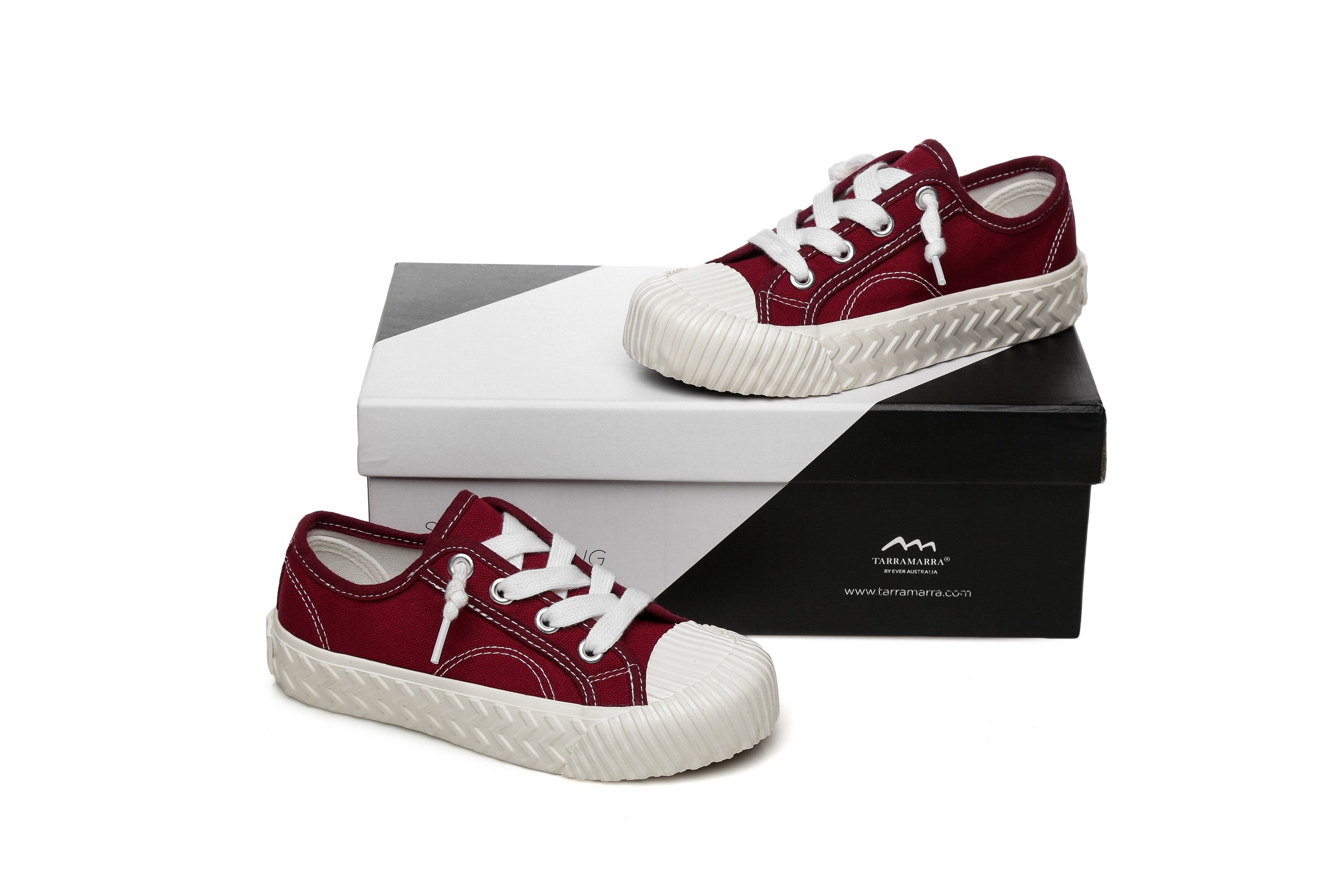 TARRAMARRA® Kids Cracker Plus Canvas Sneakers